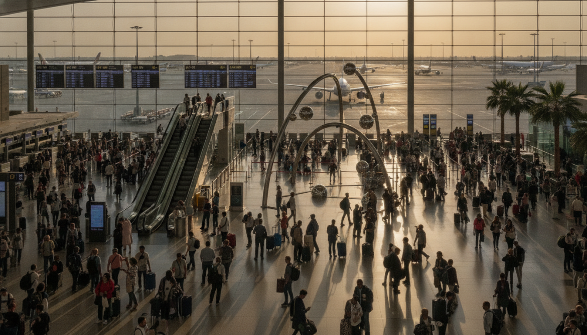 UAE Airports Record 156.8 Million Passengers in 2025 as Aircraft Movements Rise 6.8 Percent