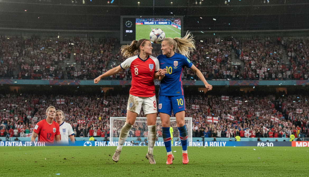England and Norway clash in World Cup quarterfinal as lifelong friends split