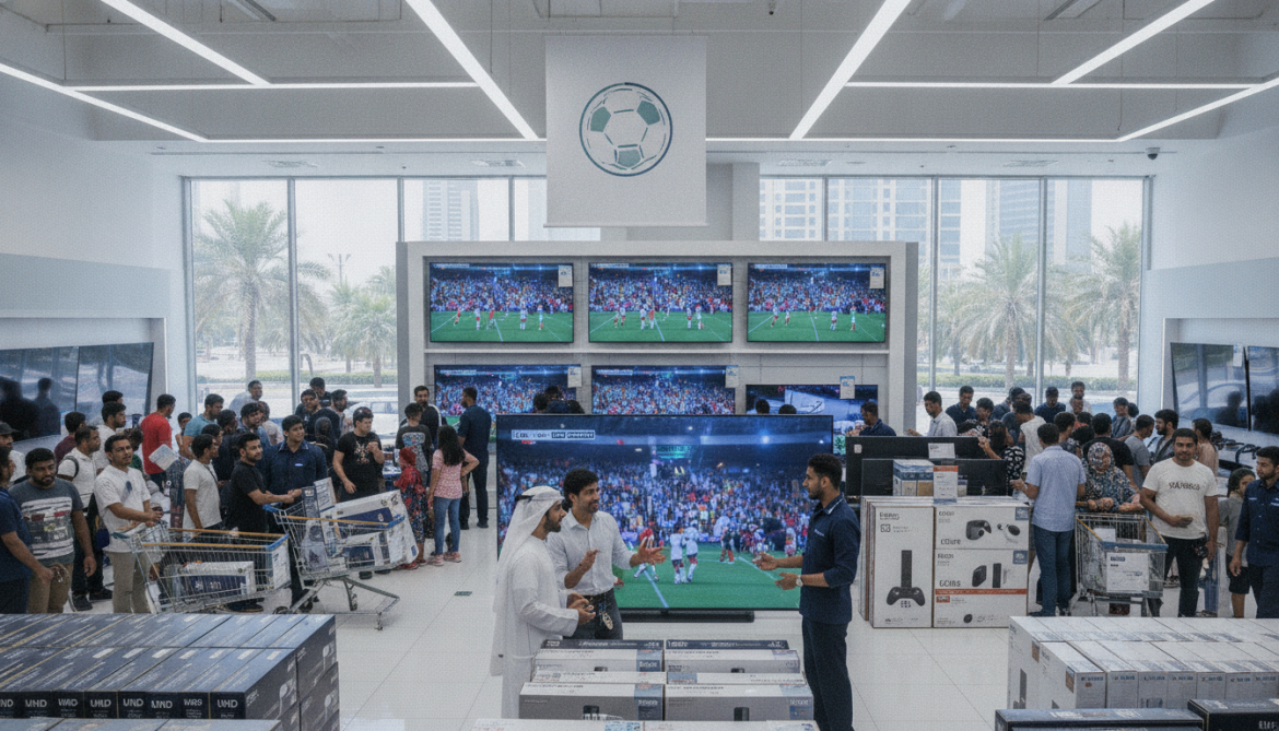 World Cup drives UAE electronics sales up 30% as big-screen TVs lead