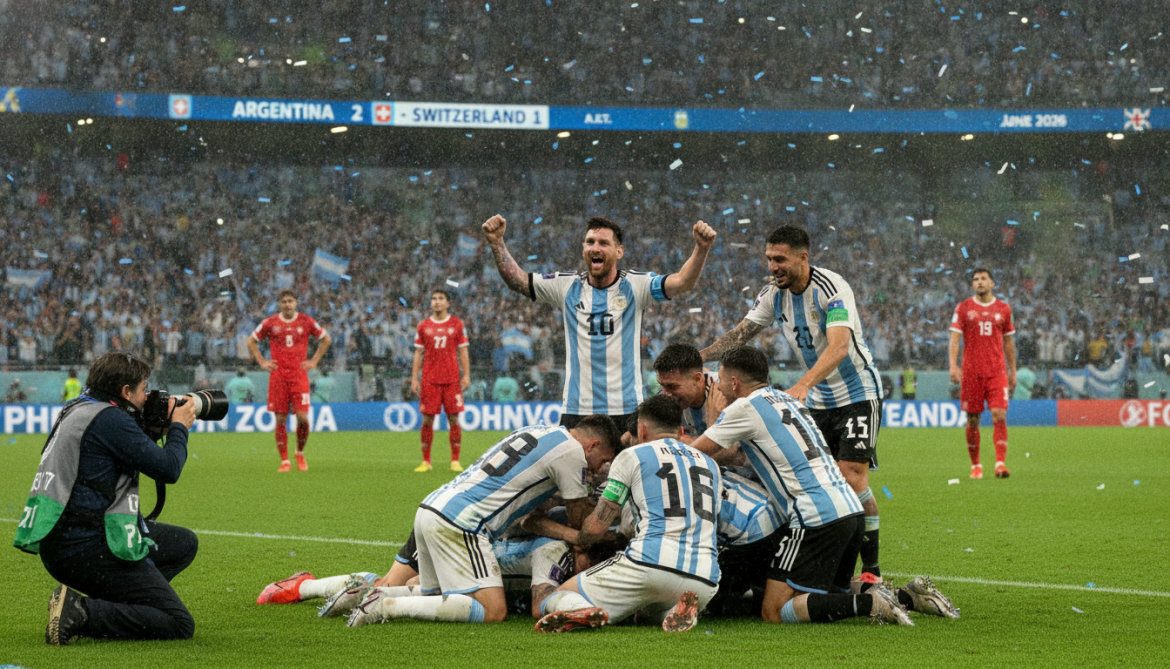 Argentina books World Cup 2026 semifinal after extra-time win over Switzerland