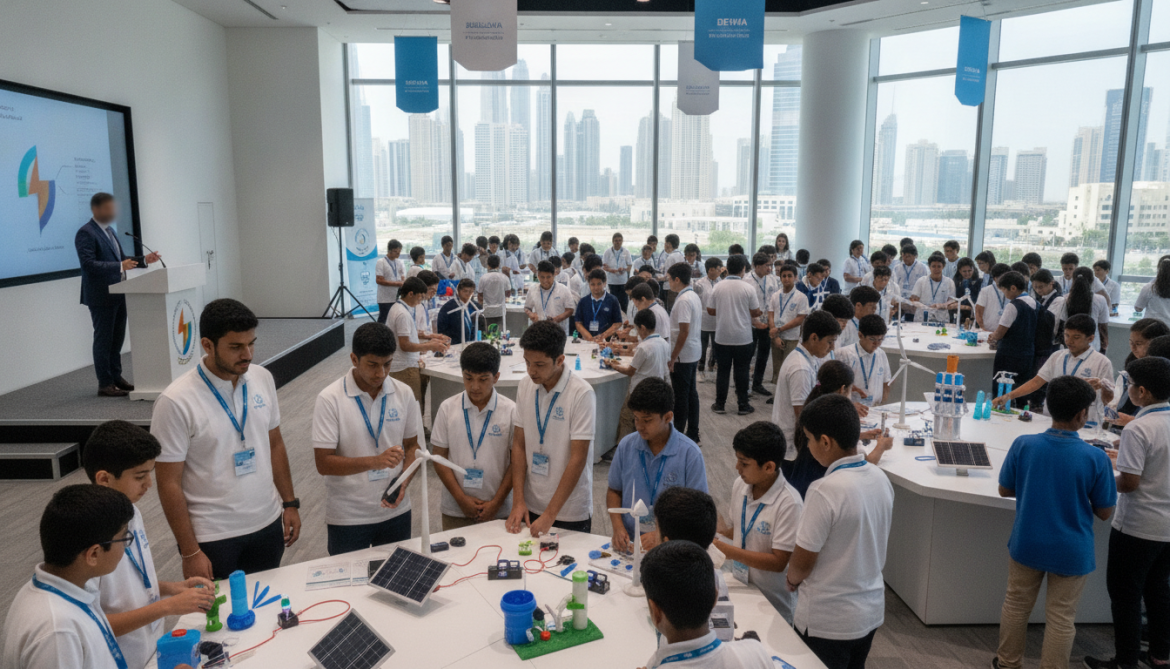 DEWA Youth Council holds Electricity and Water Heroes workshop for Dubai students