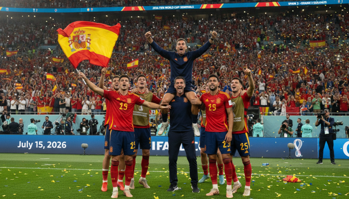 Spain reaches 2026 World Cup semifinals after tactical masterclass by De la Fuente