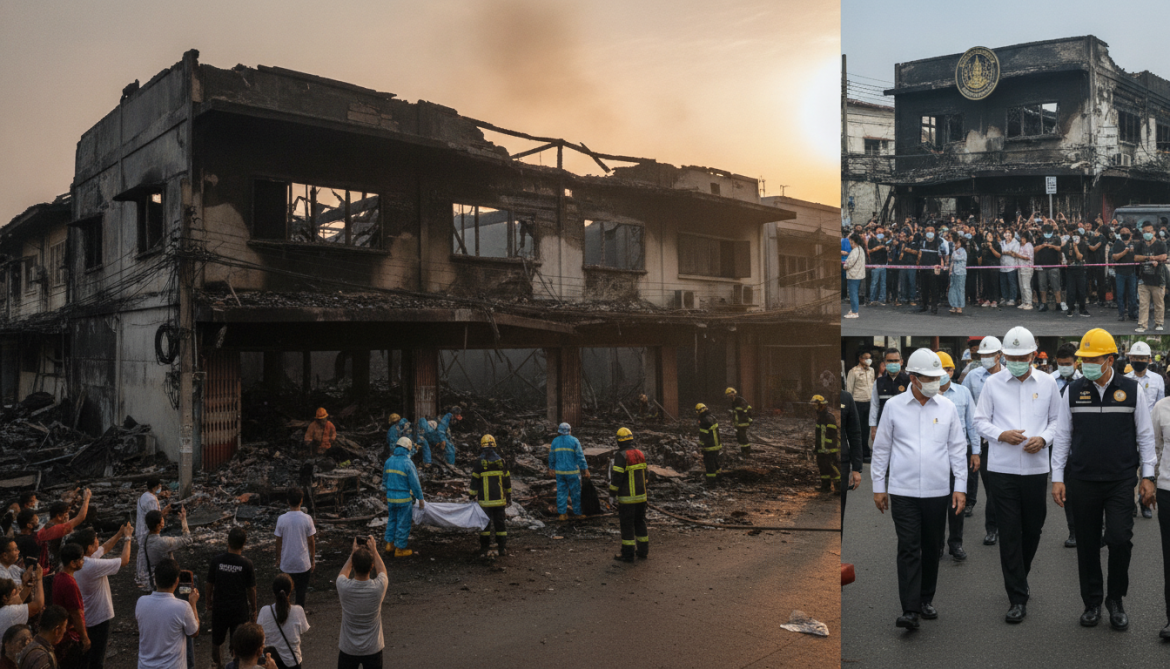 Bangkok pub fire kills 30, prompts stricter safety checks and probe