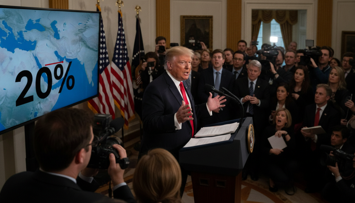 Trump announces 20 percent fee on Strait of Hormuz, defying administration on international law