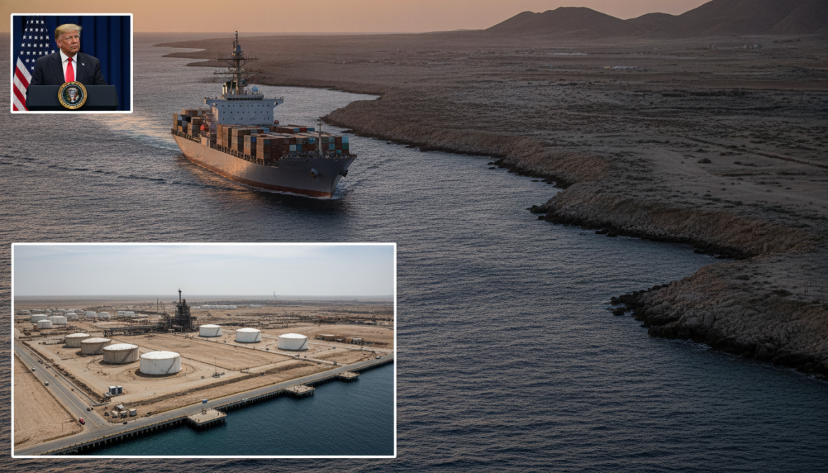 Trump Reinstates Strait of Hormuz Blockade as Iran Oil Exports Plunge