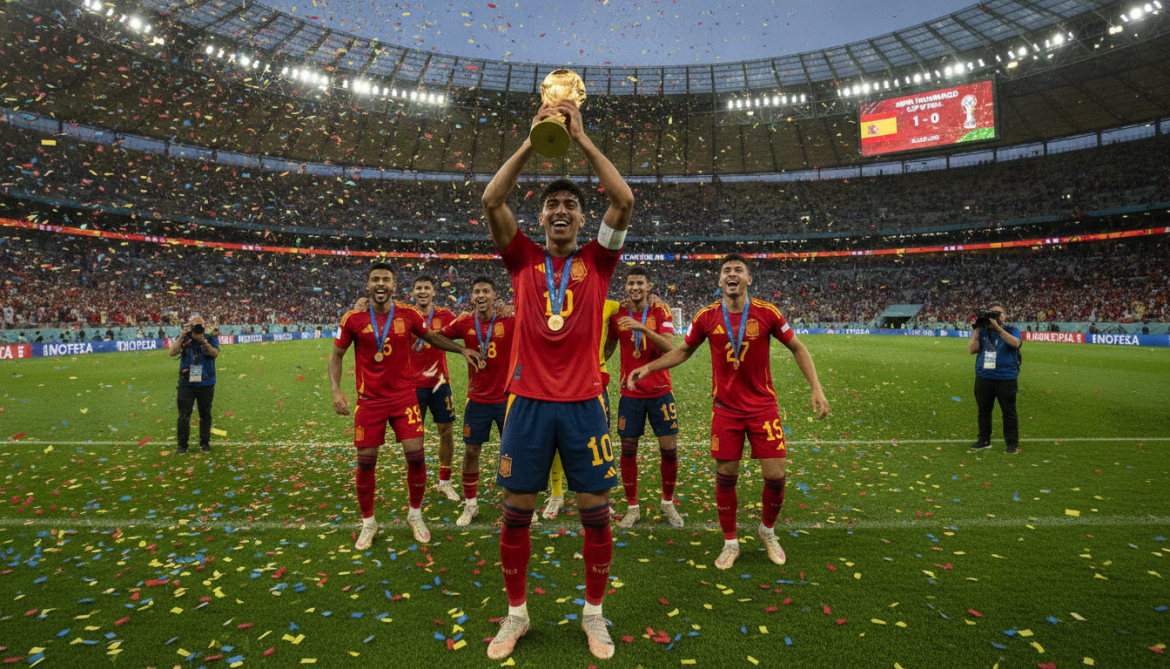 Lamine Yamal propels Spain to World Cup final on 19th birthday