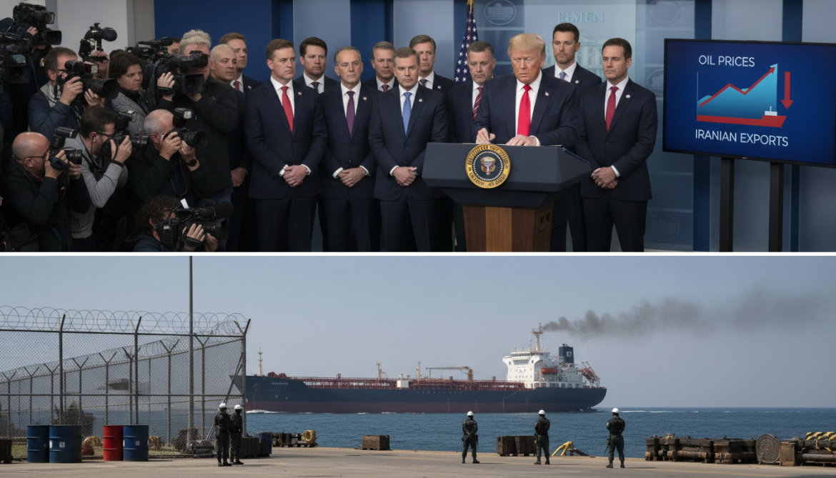 Trump reinstates blockade on Iranian ports, lifting oil prices and crippling exports
