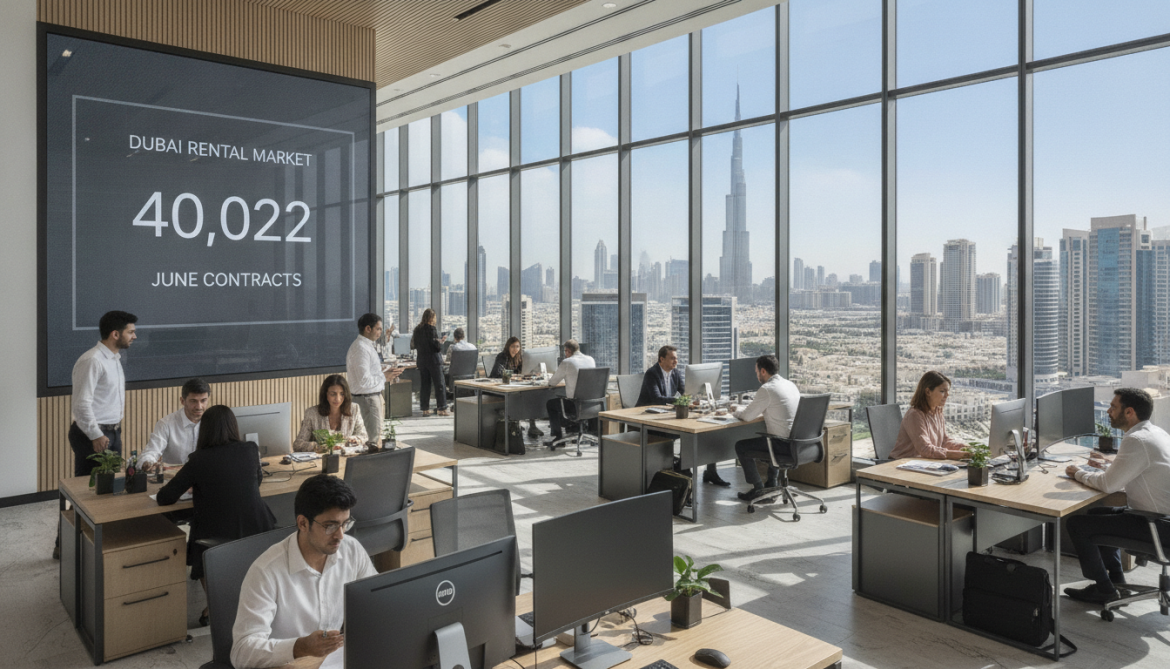 Dubai rental market records 40,022 June contracts as market matures