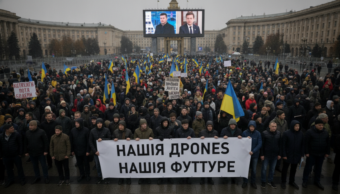 Zelensky removes Mykhailo Fedorov sparking nationwide protests over Ukraine drone strategy