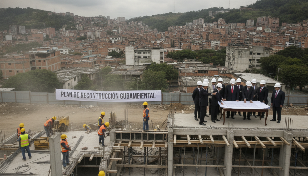 Venezuela begins rebuilding but uncertainty clouds government reconstruction plan