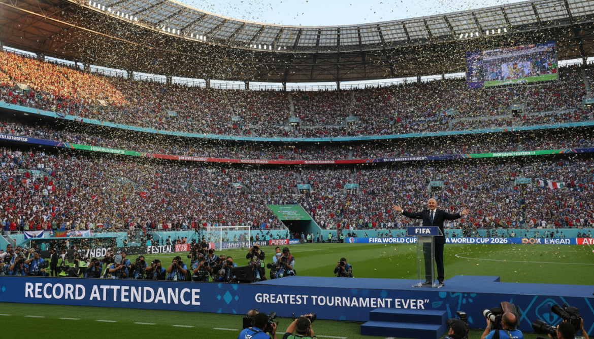 FIFA declares 2026 World Cup greatest tournament and cites record attendance