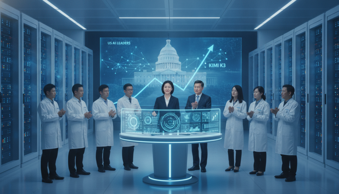 Kimi K3 launches with 2.8 trillion parameters and challenges US AI leaders