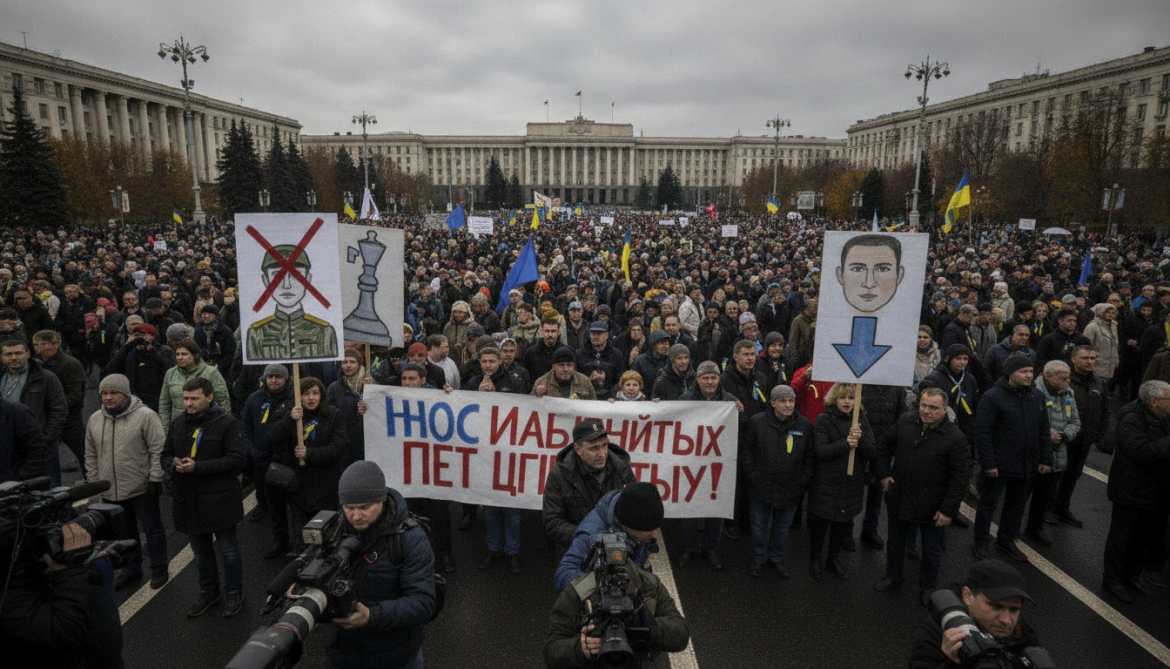 Kyiv Protests Demand Ousting of General Oleksandr Syrskyi After Fedorov Dismissal
