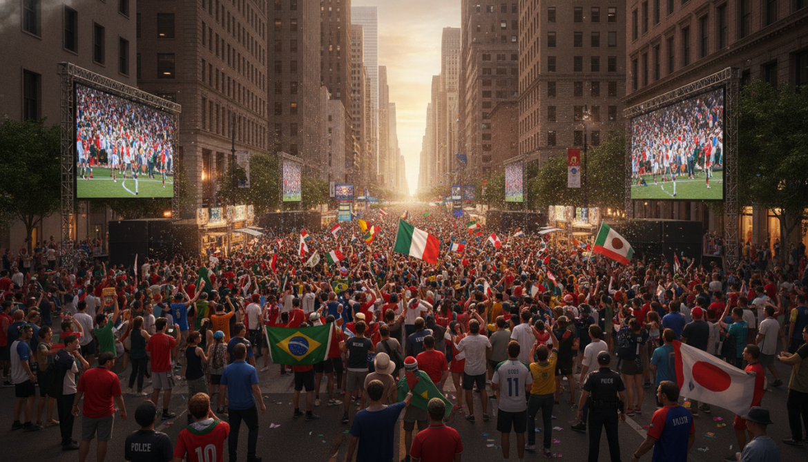 World Cup transforms U.S. cities into multicultural fan festivals