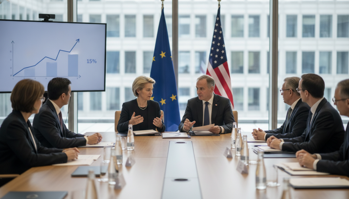EU accepts US forced-labor tariffs if Washington guarantees 15% cap