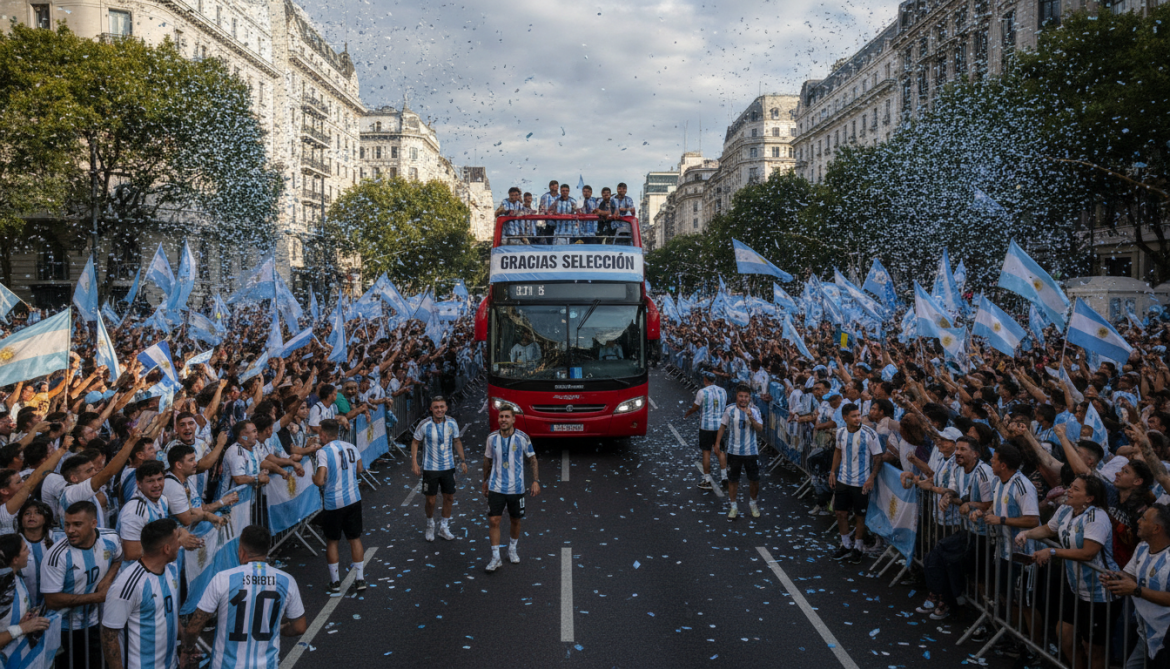 Argentina returns home without Messi as fans celebrate despite World Cup loss