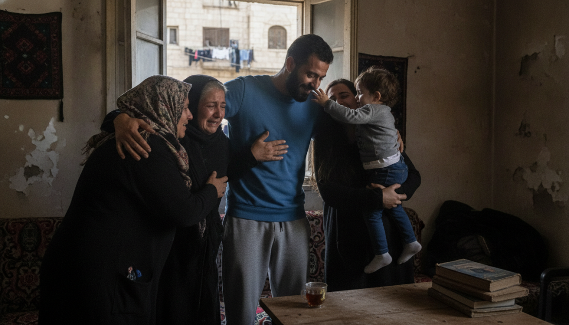 Hamada Al Banna reunites with family after year-long coma and Israeli detention