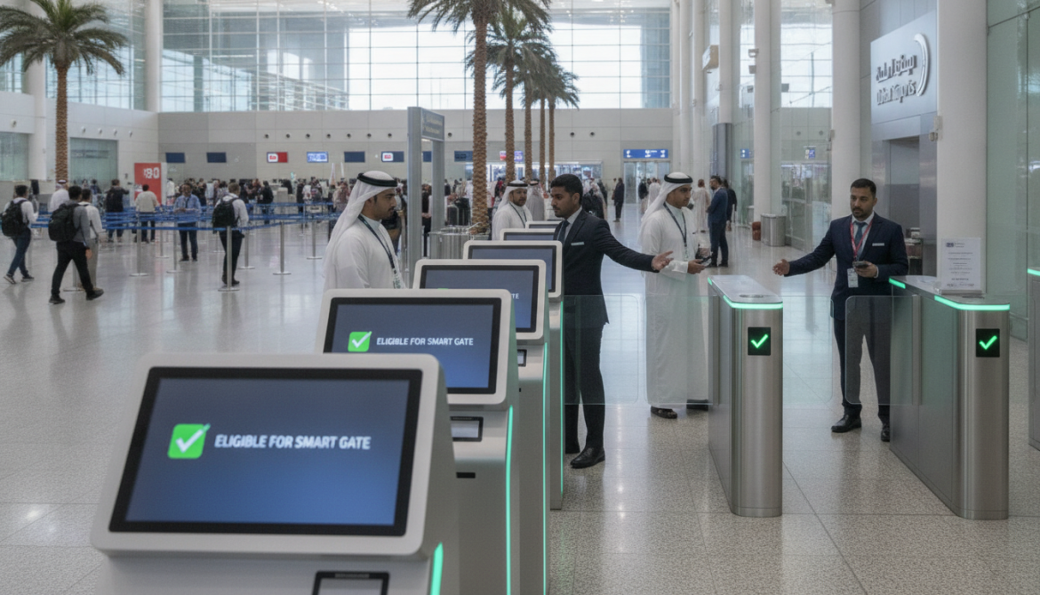 Dubai Airports launches pre-check service confirming smart-gate eligibility before passport control