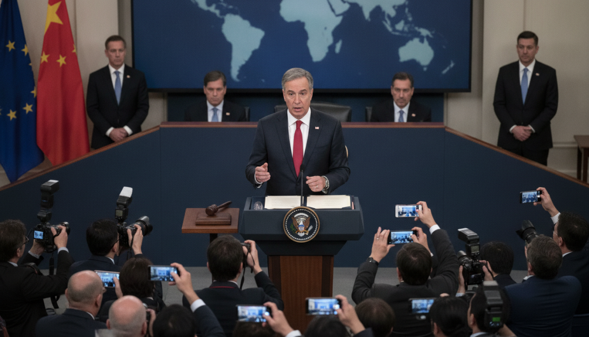 US imposes new tariffs on 60 trading partners, targeting China and EU