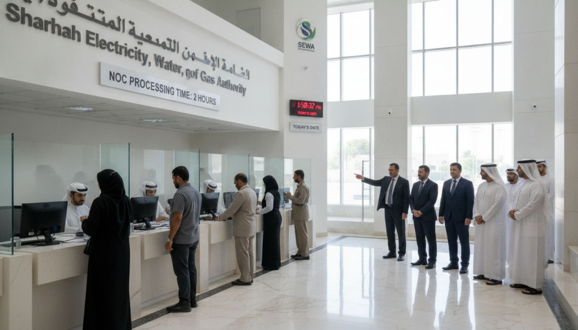 Sharjah Electricity, Water and Gas Authority cuts NOC processing to two hours