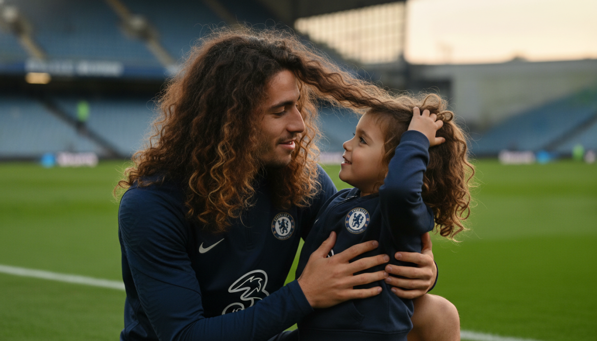 Marc Cucurella keeps long hair to help son with autism recognize him