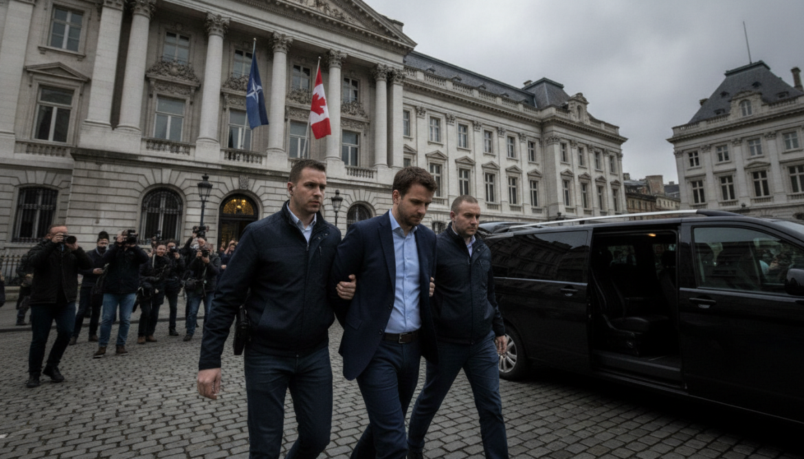 Canadian NATO intern arrested in Belgium suspected of spying for third country