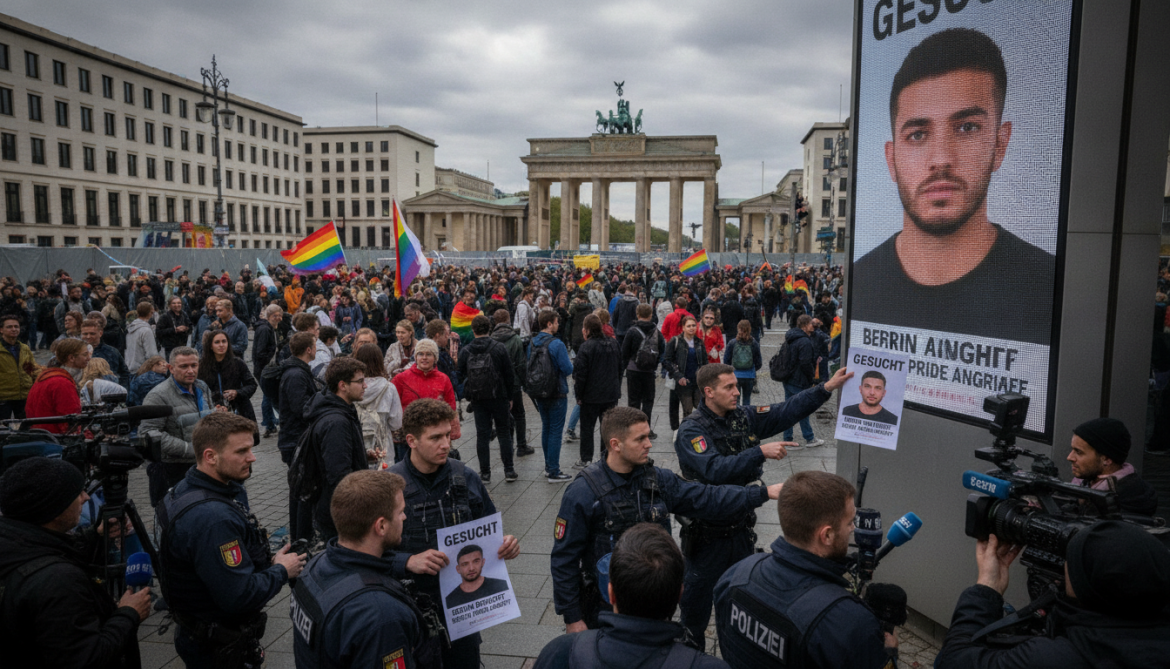 Berlin Pride attack prompts manhunt for 21-year-old suspect linked to Islamist groups