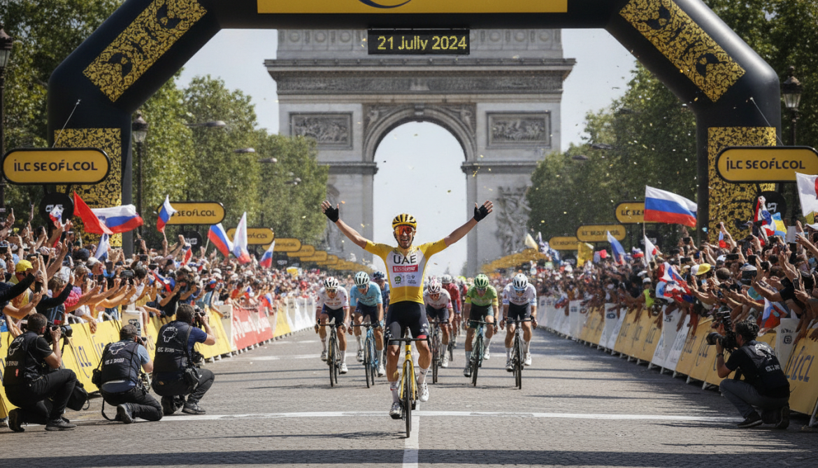 Tadej Pogacar Secures Third Consecutive and Fifth Tour de France Title
