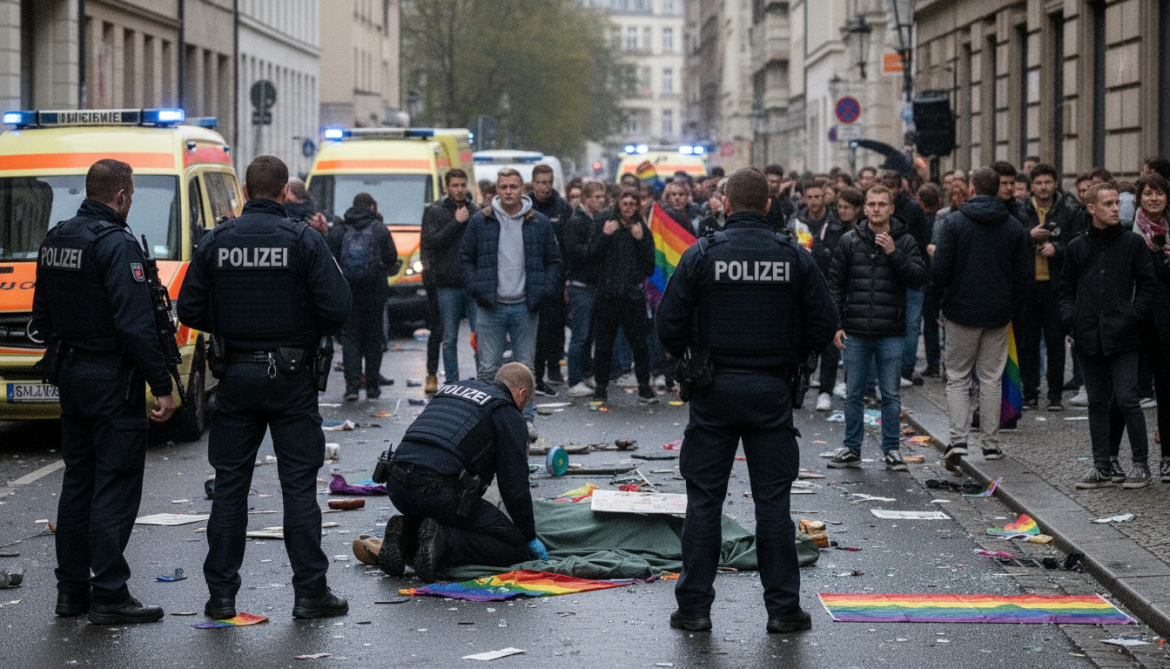 Berlin police confirm officers shot and killed suspect after Pride attack