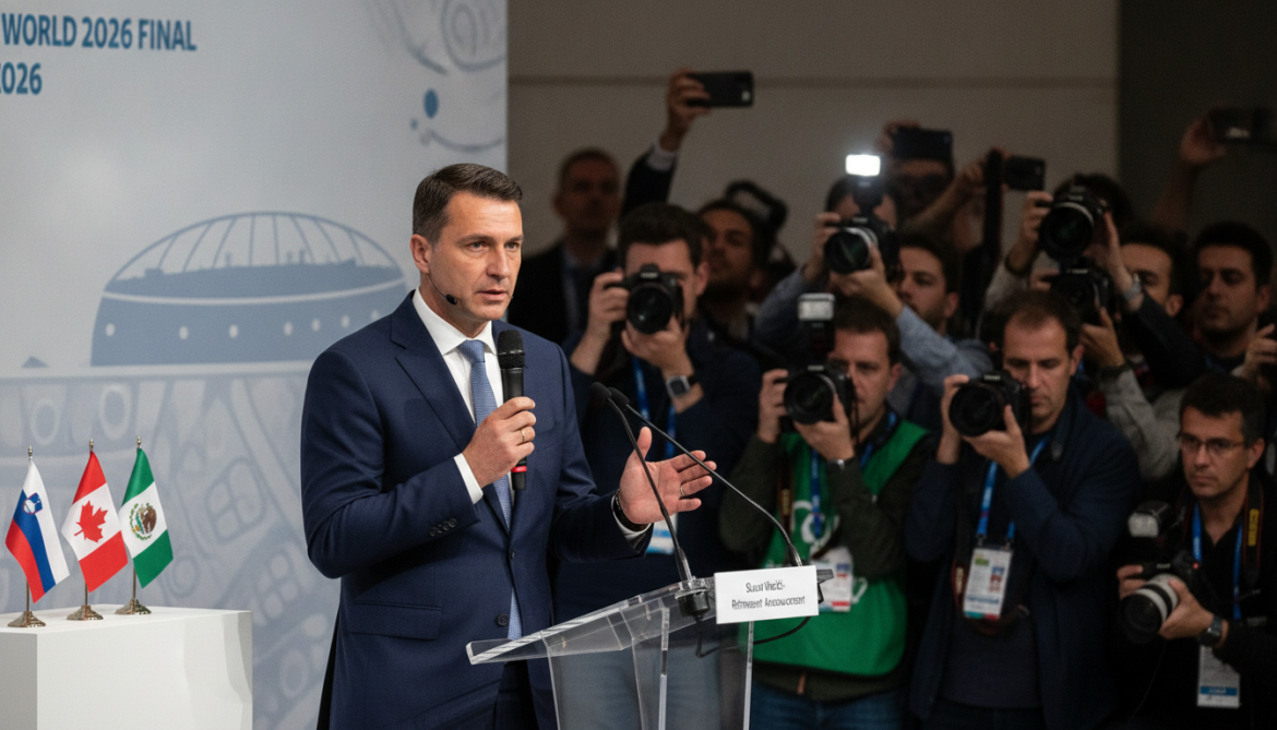 Slovenian referee Slavko Vincic announces retirement after 2026 World Cup final