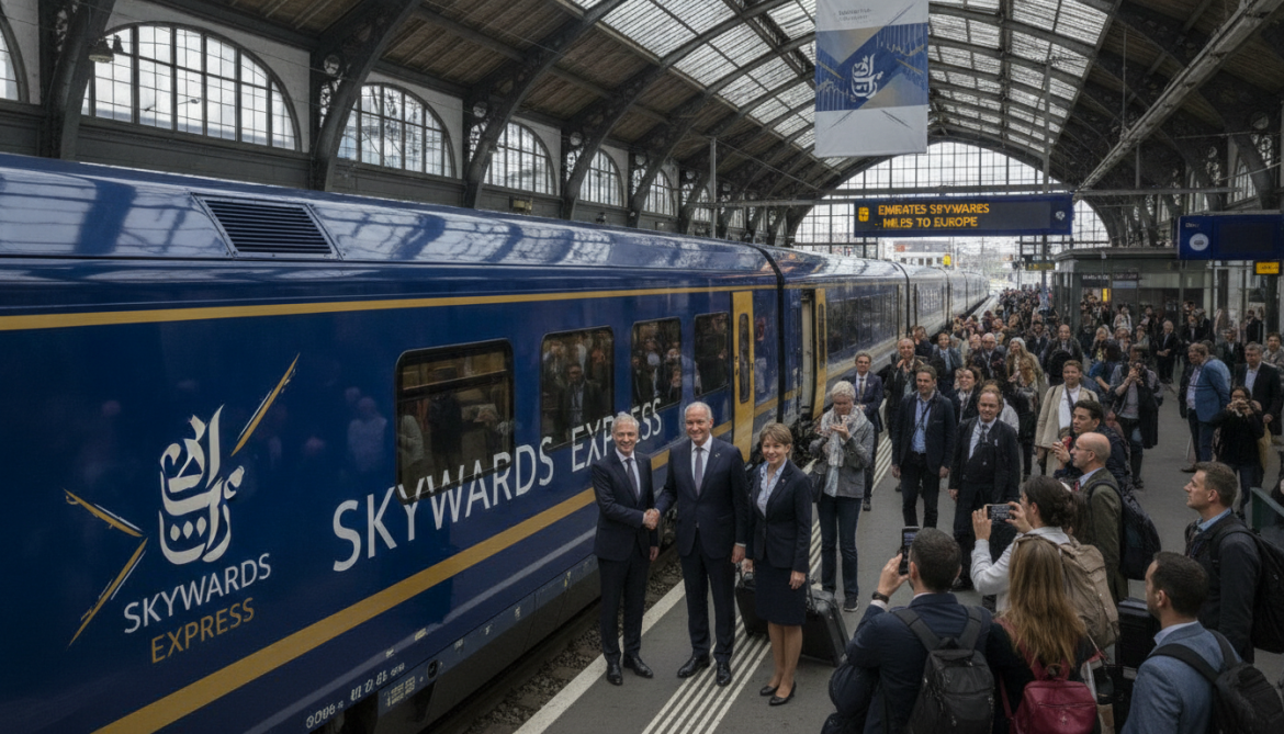 Emirates Skywards launches train service allowing members to redeem miles across Europe