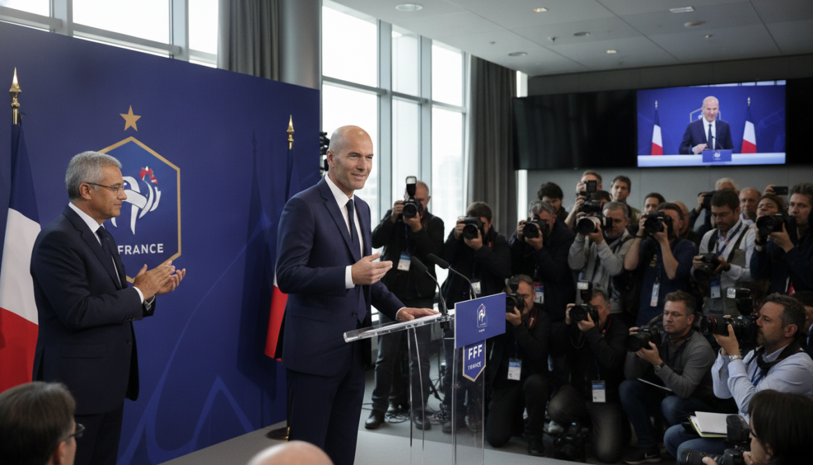 Zinedine Zidane named France coach after five-year wait vows continuity