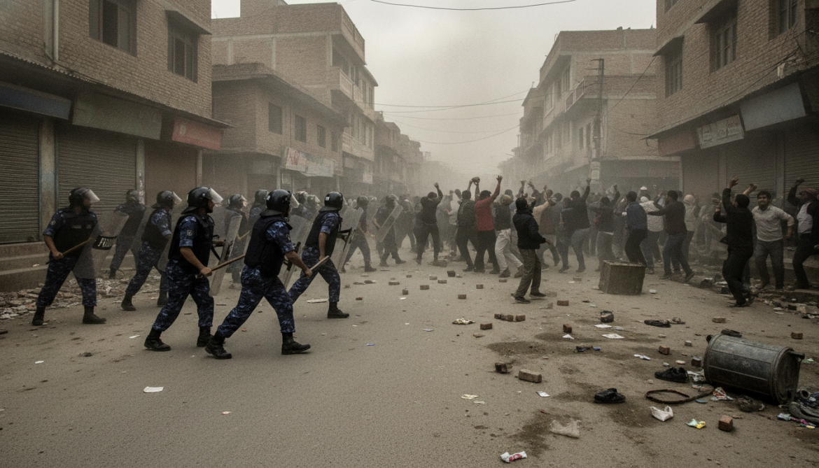 Kashmir clashes escalate in Mirpur as police confront civil rights protesters