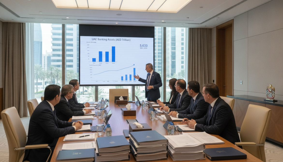 UAE banking assets top AED 5.633 trillion in May as credit rises