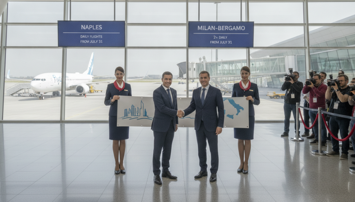 Flydubai boosts Dubai-Naples daily flights and adds two-a-day Milan-Bergamo from July 31