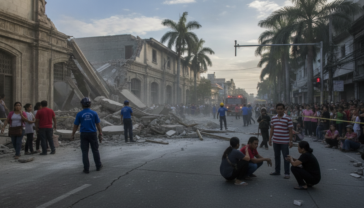 Philippines struck by multiple 5.0–5.4 magnitude earthquakes on Wednesday