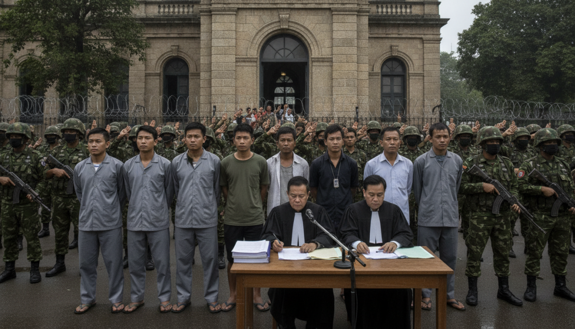 Myanmar sentences nine activists to up to 37 years for election boycott protest