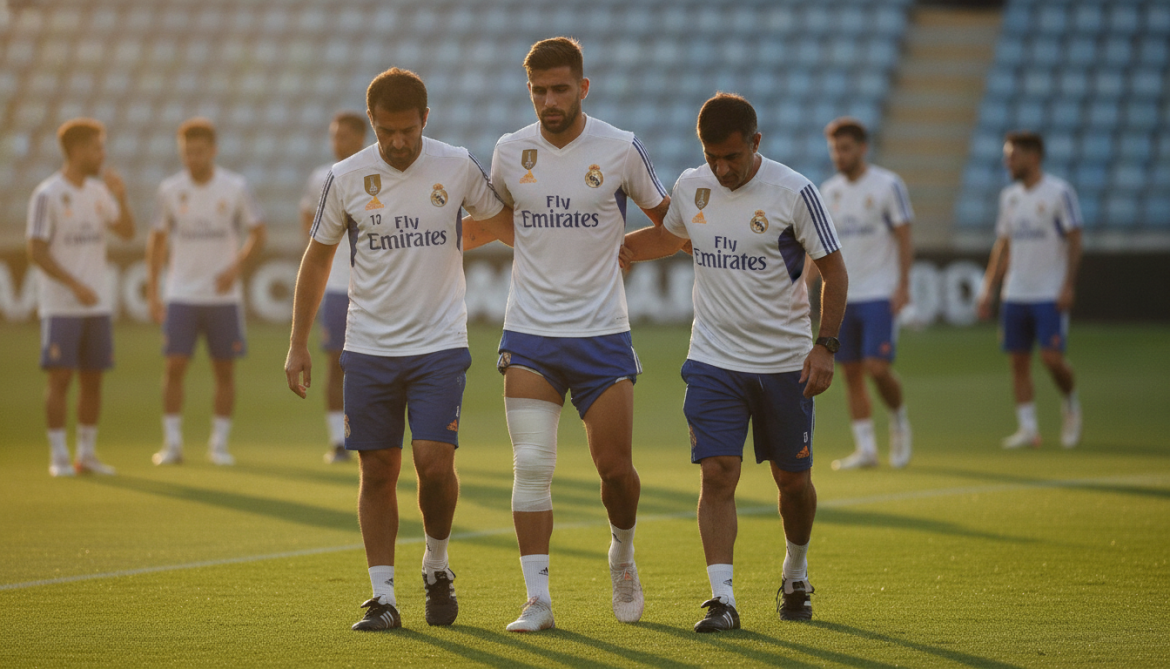 Real Madrid defender Raúl Asensio sidelined 4–6 weeks with thigh injury