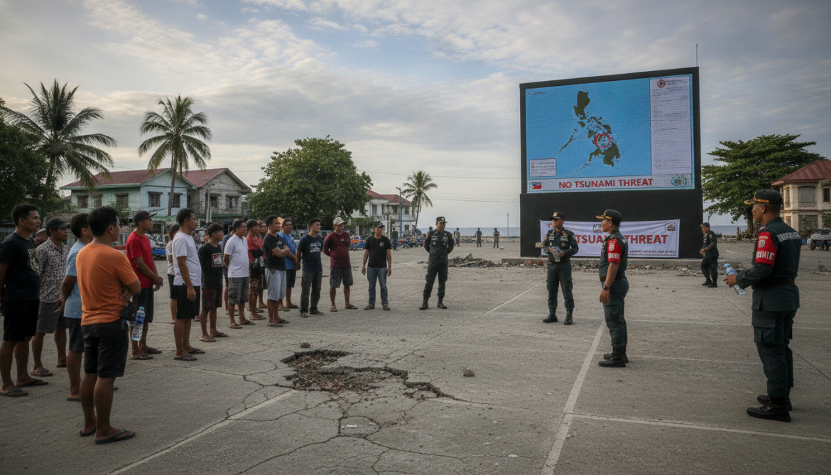 7.0-magnitude earthquake strikes off Davao Occidental coast with no tsunami threat