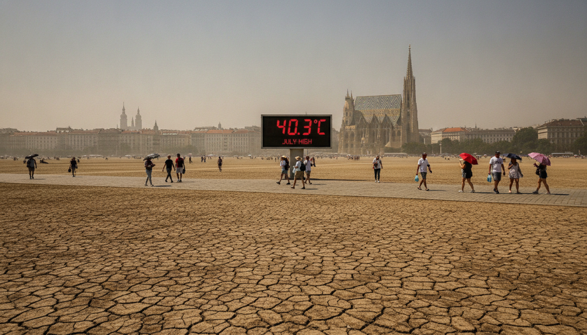 Austria records new July high of 40.3°C warns hotter week ahead