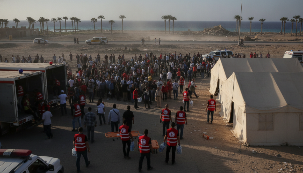 Egypt earthquake magnitude 5.6 strikes near Sharm El Sheikh, Red Crescent mobilizes