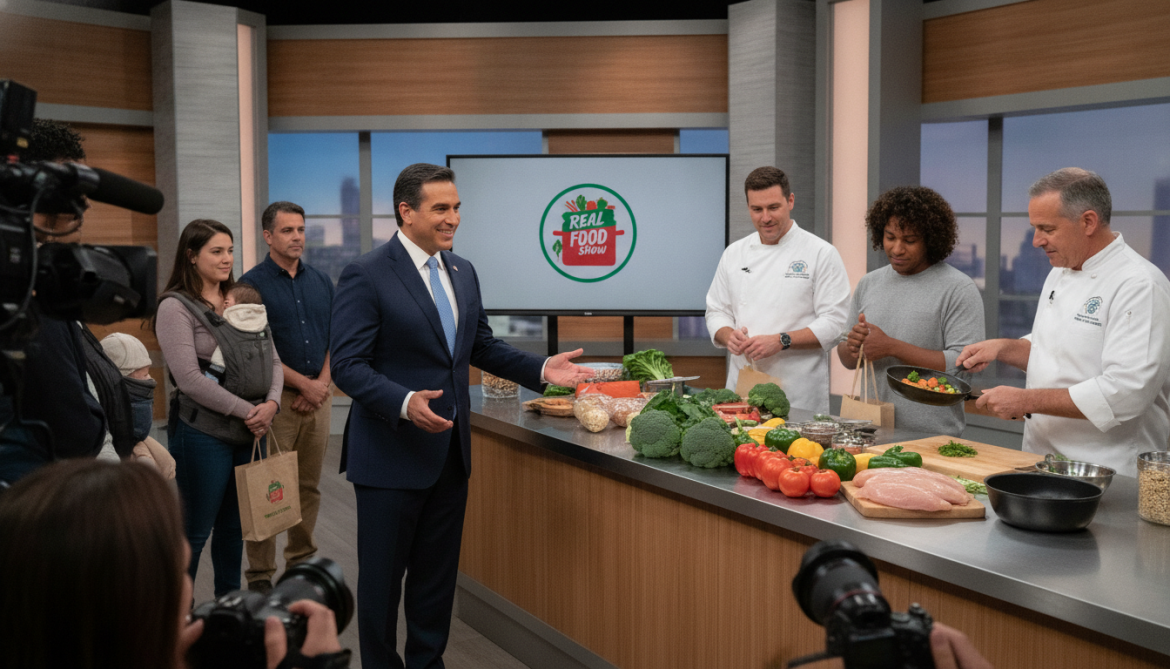 HHS Secretary Robert Kennedy launches Real Food Show teaching affordable healthy cooking