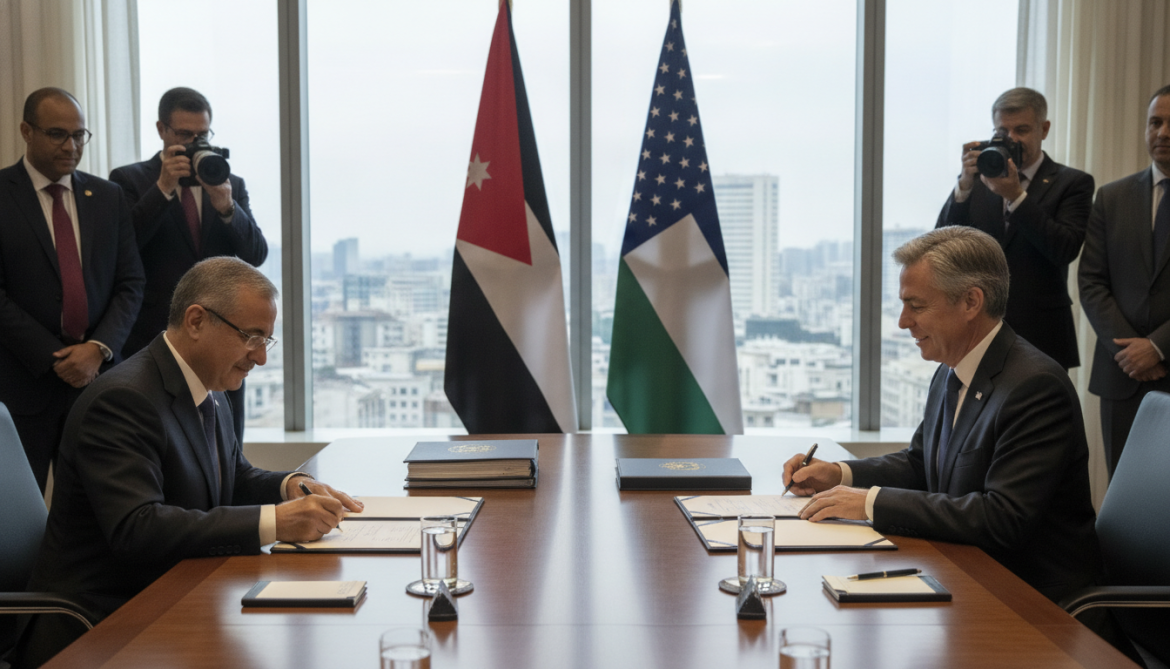 Jordan signs $354.6 million US strategic cooperation agreement to strengthen water security