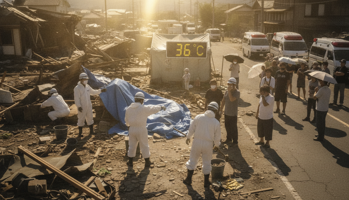 Kumamoto earthquake death toll rises to 36 as recovery grapples with heat