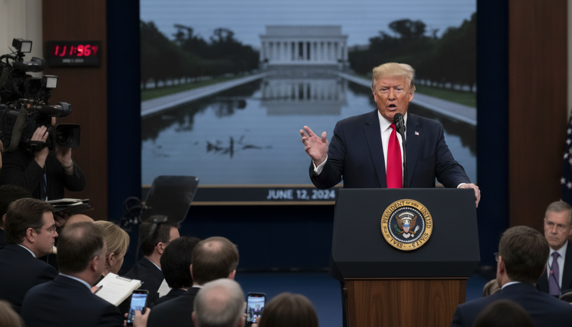 Trump slams DOJ after charges dropped over Lincoln Memorial Reflecting Pool damage