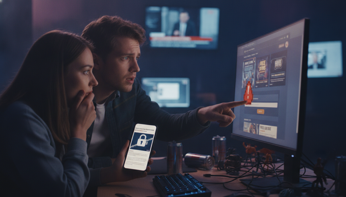Gamers warned to avoid phishing sites promising free skins and credits