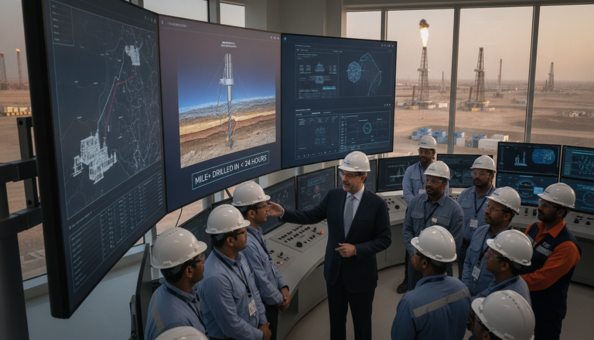 ADNOC achieves mile‑plus drilling in 24 hours using AI and analytics