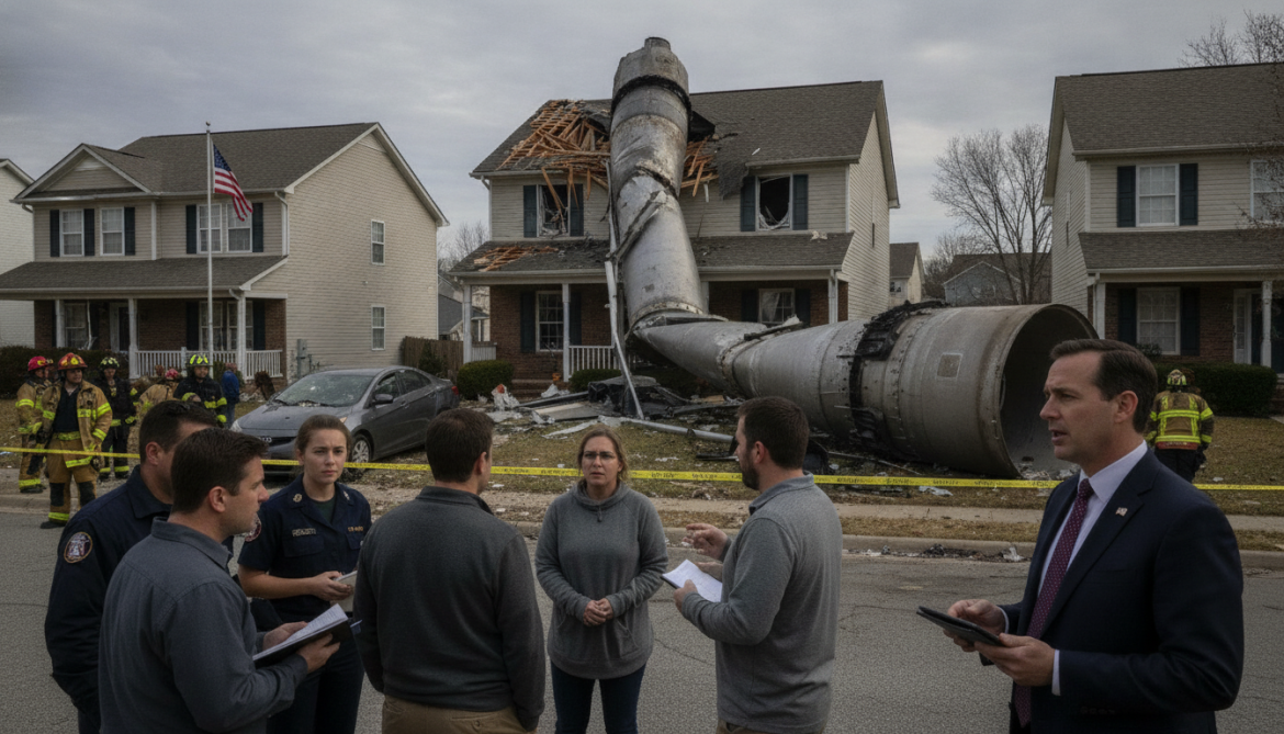 Space debris raises liability questions after rocket parts crash into homes