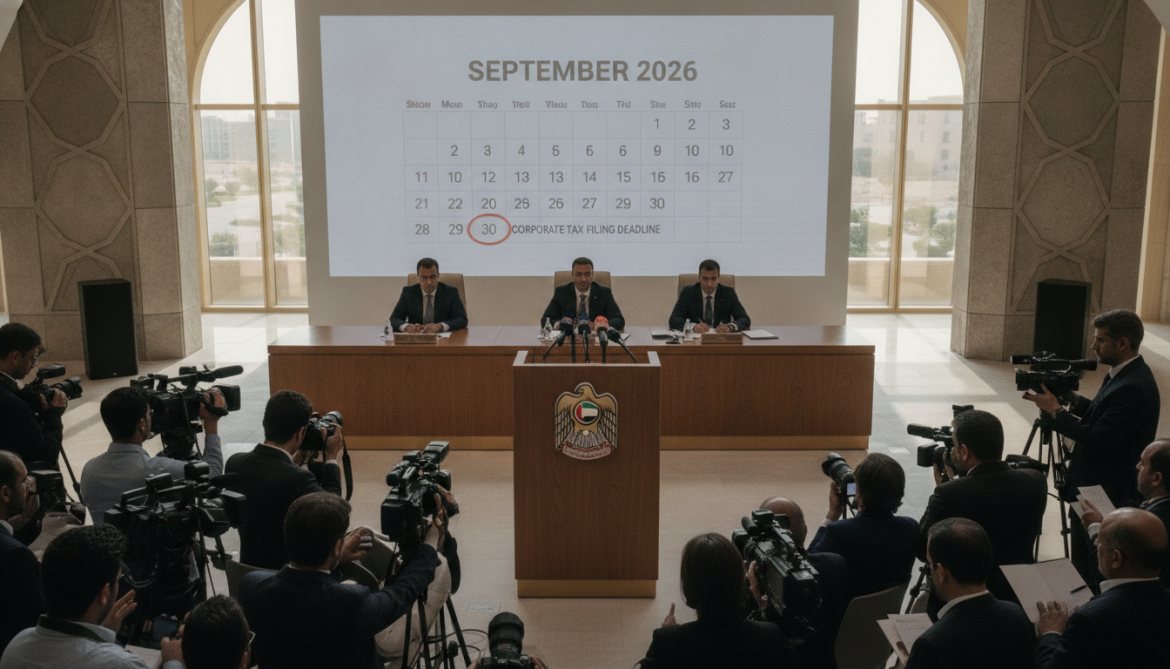 Corporate taxpayers must file and pay by September 2026, UAE FTA warns