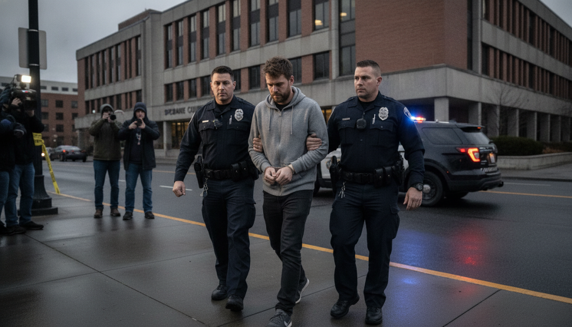Aaron Farinacci arrested in Spokane on first-degree arson charge